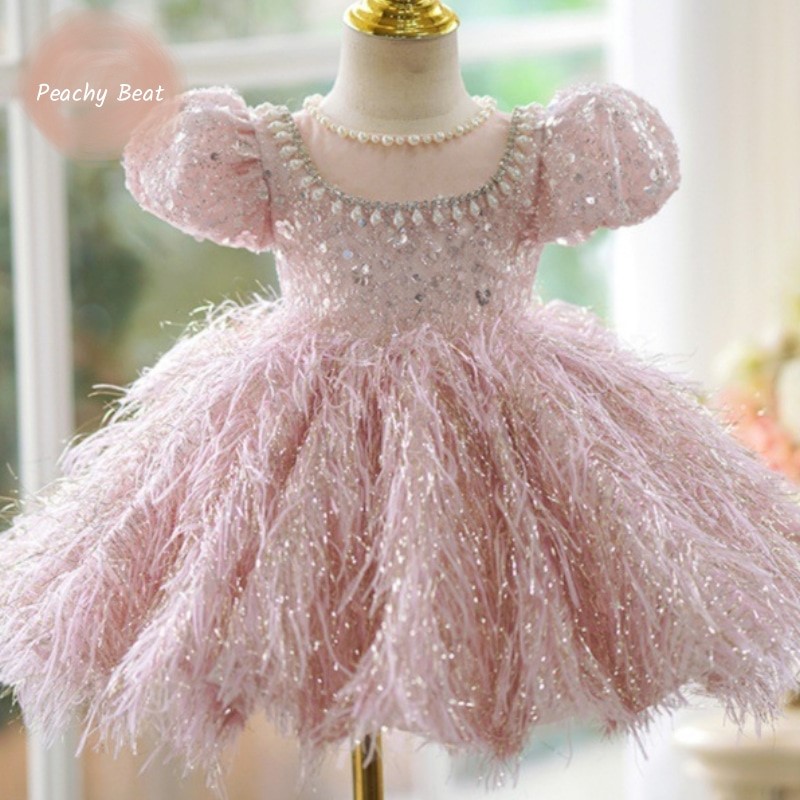 Baby Clothing Discount - Moda bebê menina princesa lantejoulas vestido