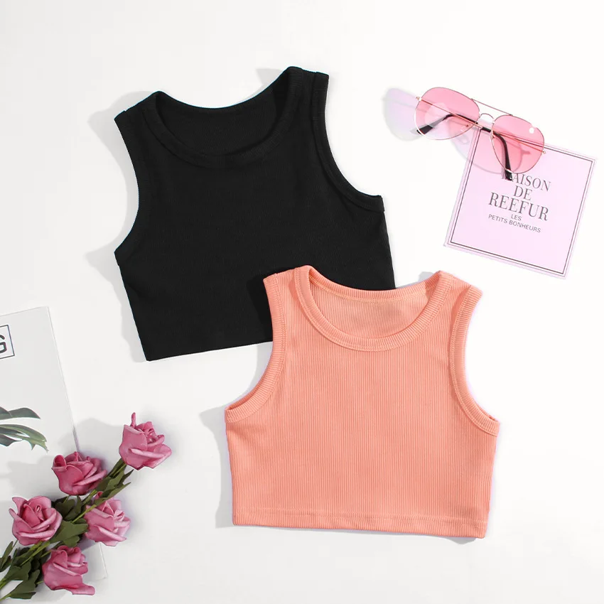 Baby Clothing Essentials - Verão meninas roupa interior sem mangas