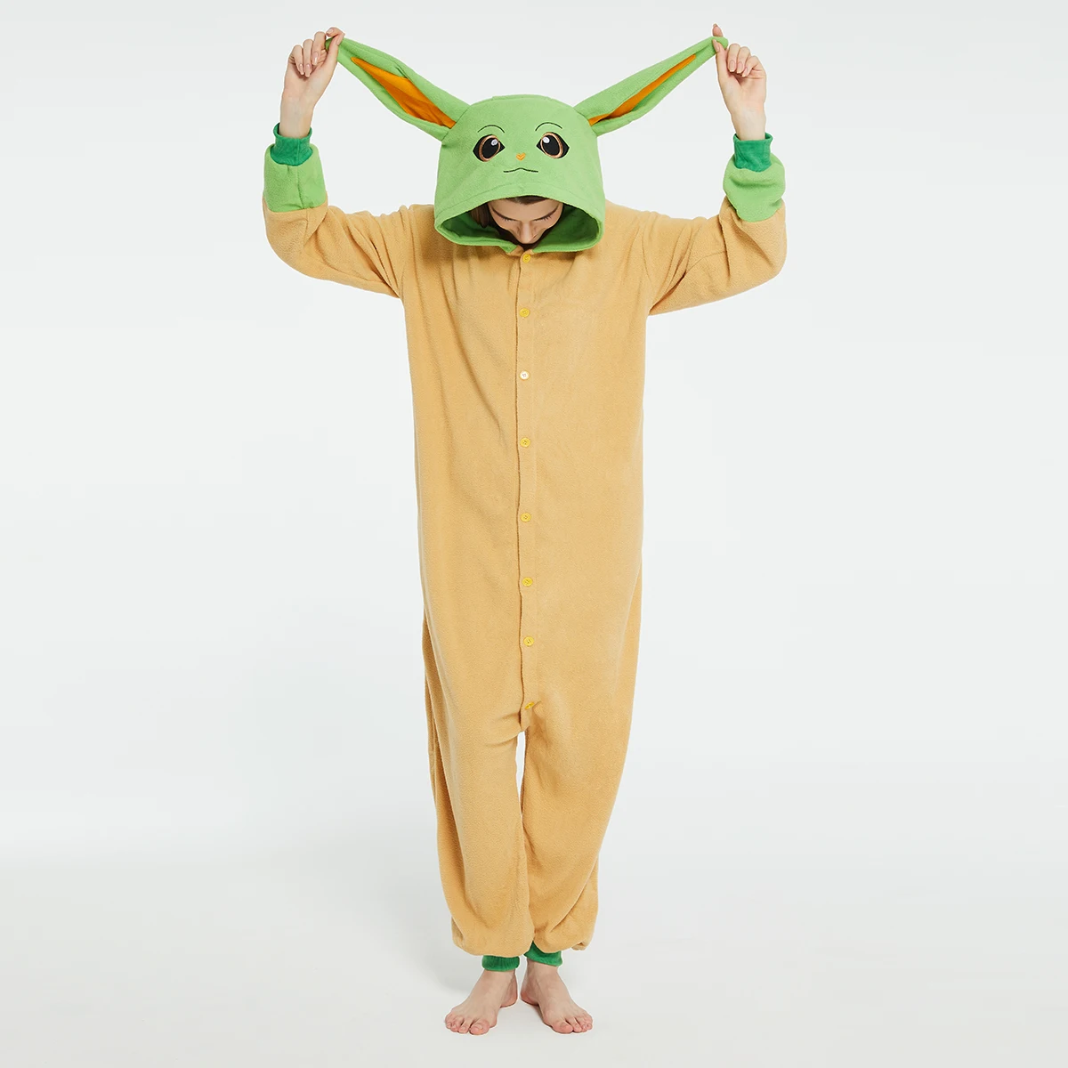 Baby Clothing Discount - Adultos yoda bebê grogu onesies traje