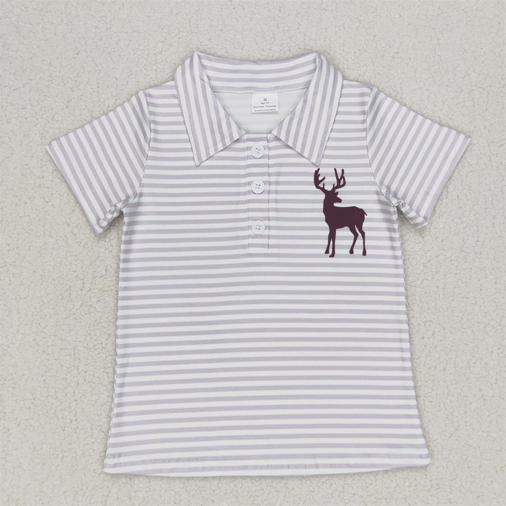 Baby Clothing In Summer - Camiseta de lapela para crianças, mangas
