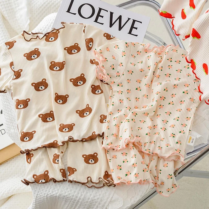 Baby Clothing Essentials - Conjunto de Pijama Casual de Algodão