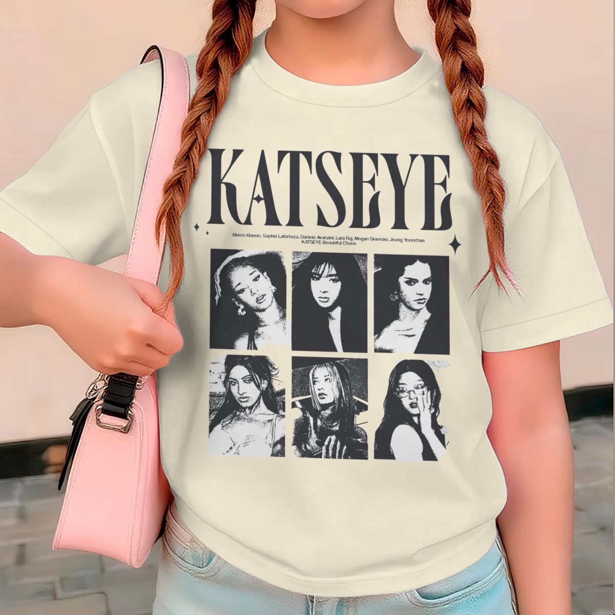 Baby Clothing Essentials - KATSEYE Tops estampados de verão para