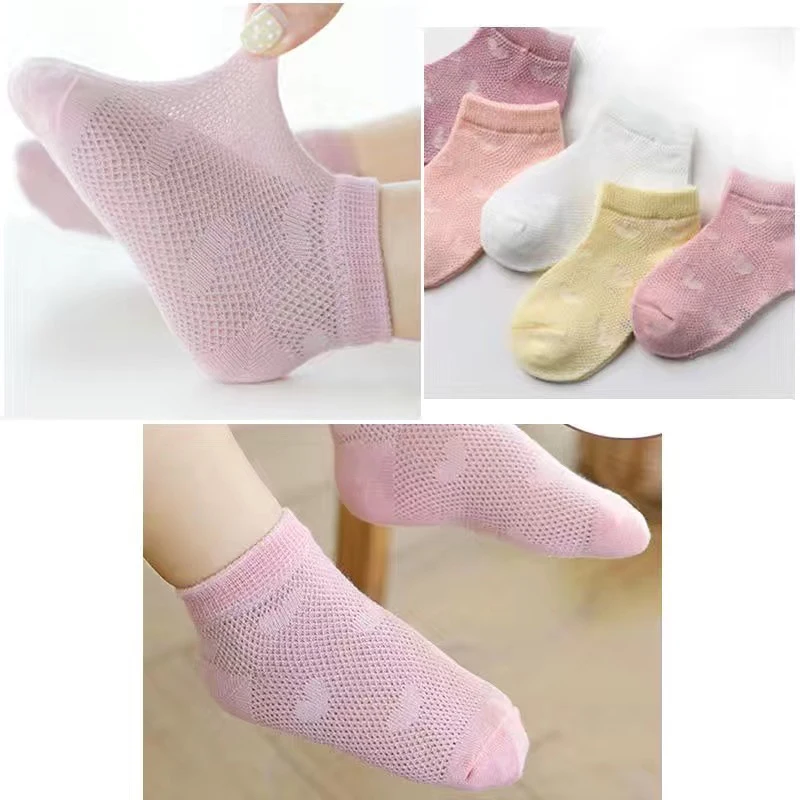 Baby Clothing In Summer - 5 pares conjuntos de meias de