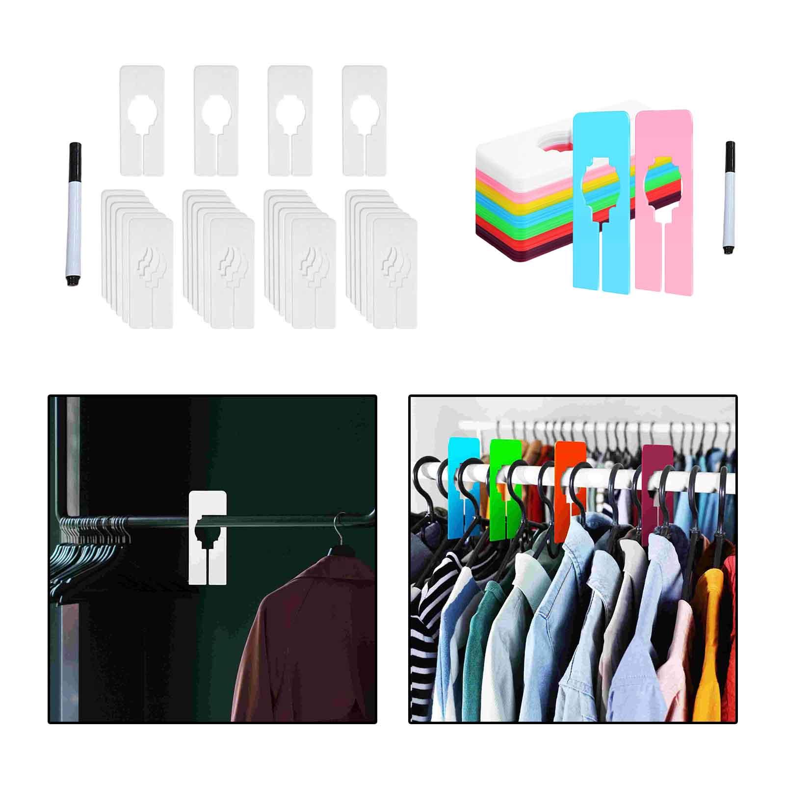 Baby Clothing Hanger Dividers - 28x Divisores de Armário para Roupas,