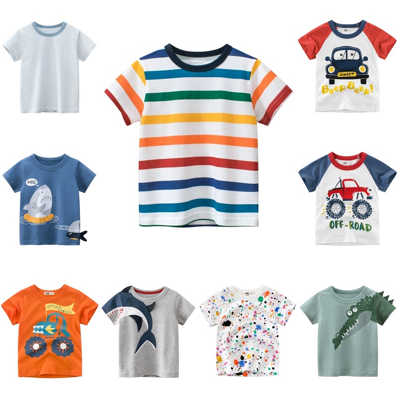 Baby Clothing Korea - Camiseta de manga curta infantil, versão