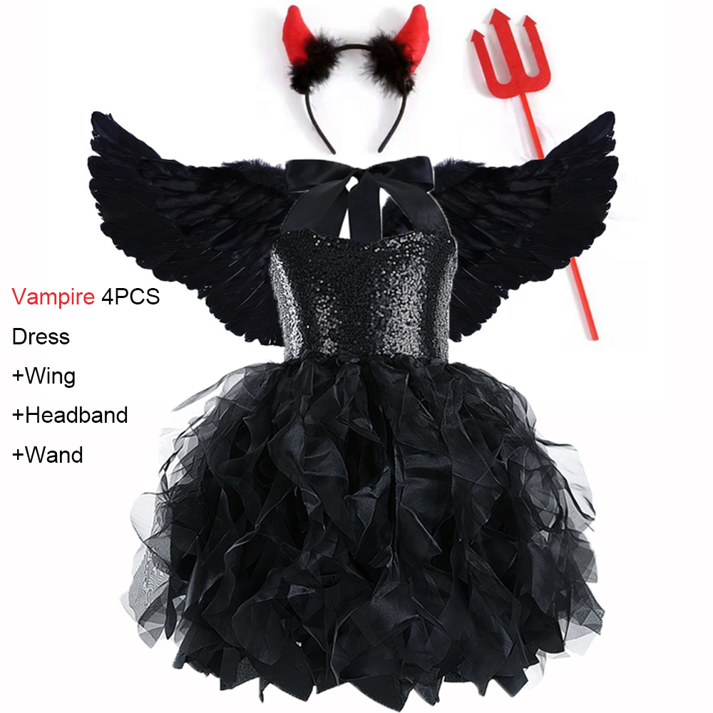 Baby Clothing Layers - Fantasia de Vampiro para Halloween, Vestido