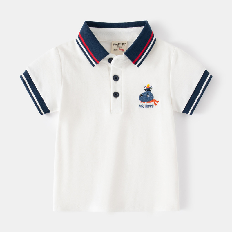 Baby Clothing In Summer - Baby Boy Toddler Camisas Polo, Roupas