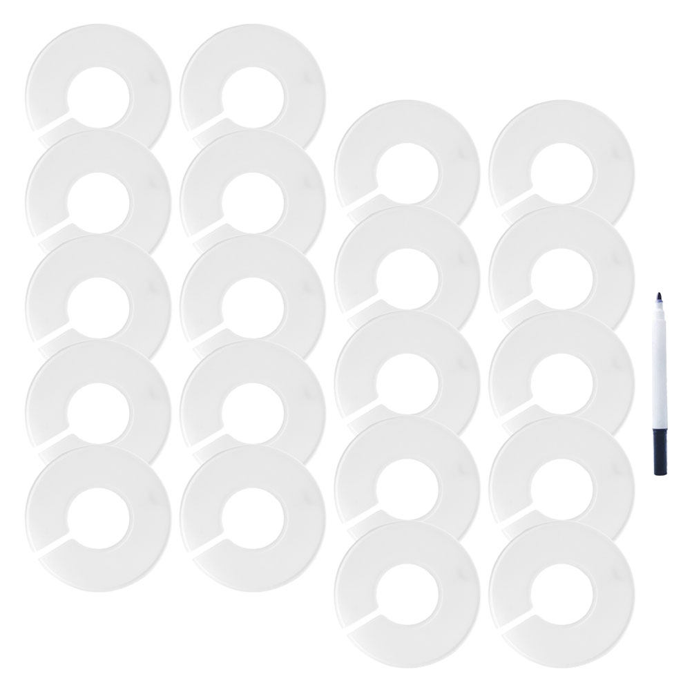 Baby Clothing Hanger Dividers - 20 Peças Divisores de Cabides para