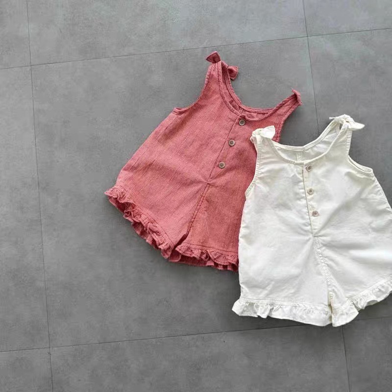 Baby Clothing In Summer - Macacão de Verão para Meninas com