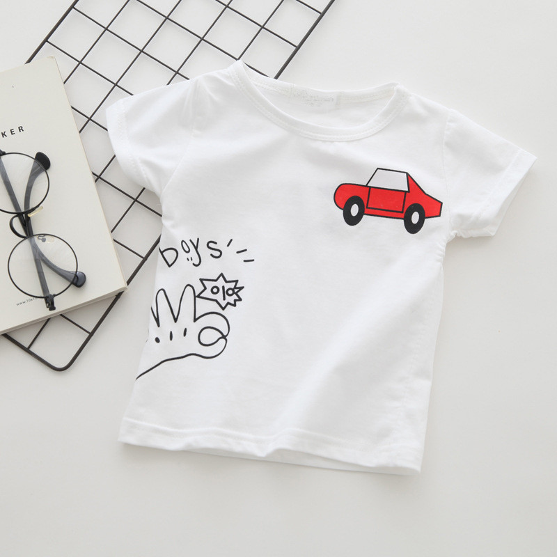 Camiseta de algodão para menin - Baby Clothing Clearance avaliação e preço