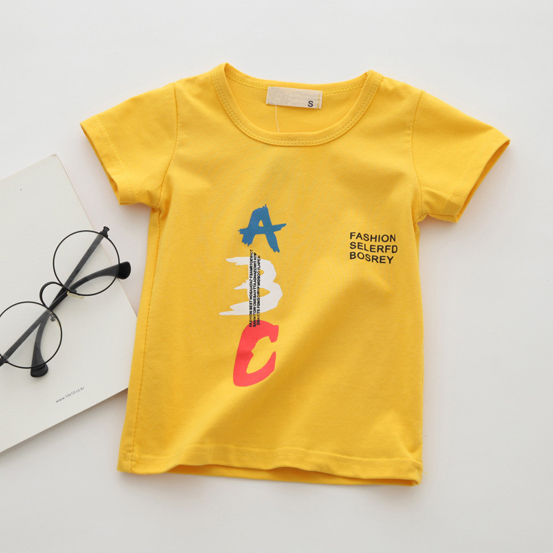Camiseta de algodão para menin - Baby Clothing Clearance avaliação e preço