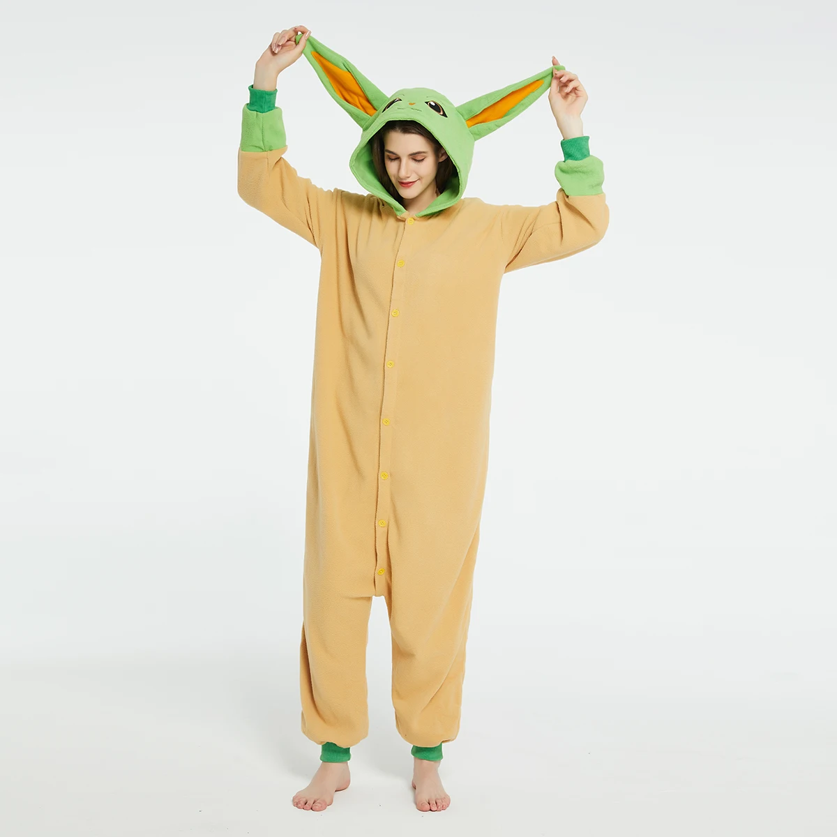 Adultos yoda bebê grogu onesie - Baby Clothing Discount avaliação e preço
