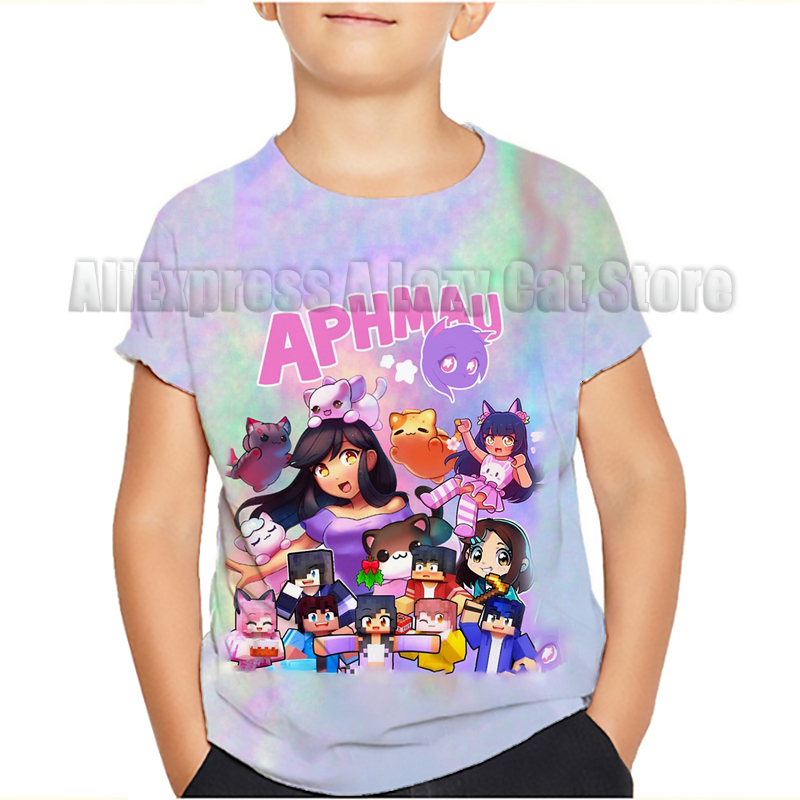 Aphmau-Crianças Meows Cat Cart - Baby Clothing Essentials avaliação e preço