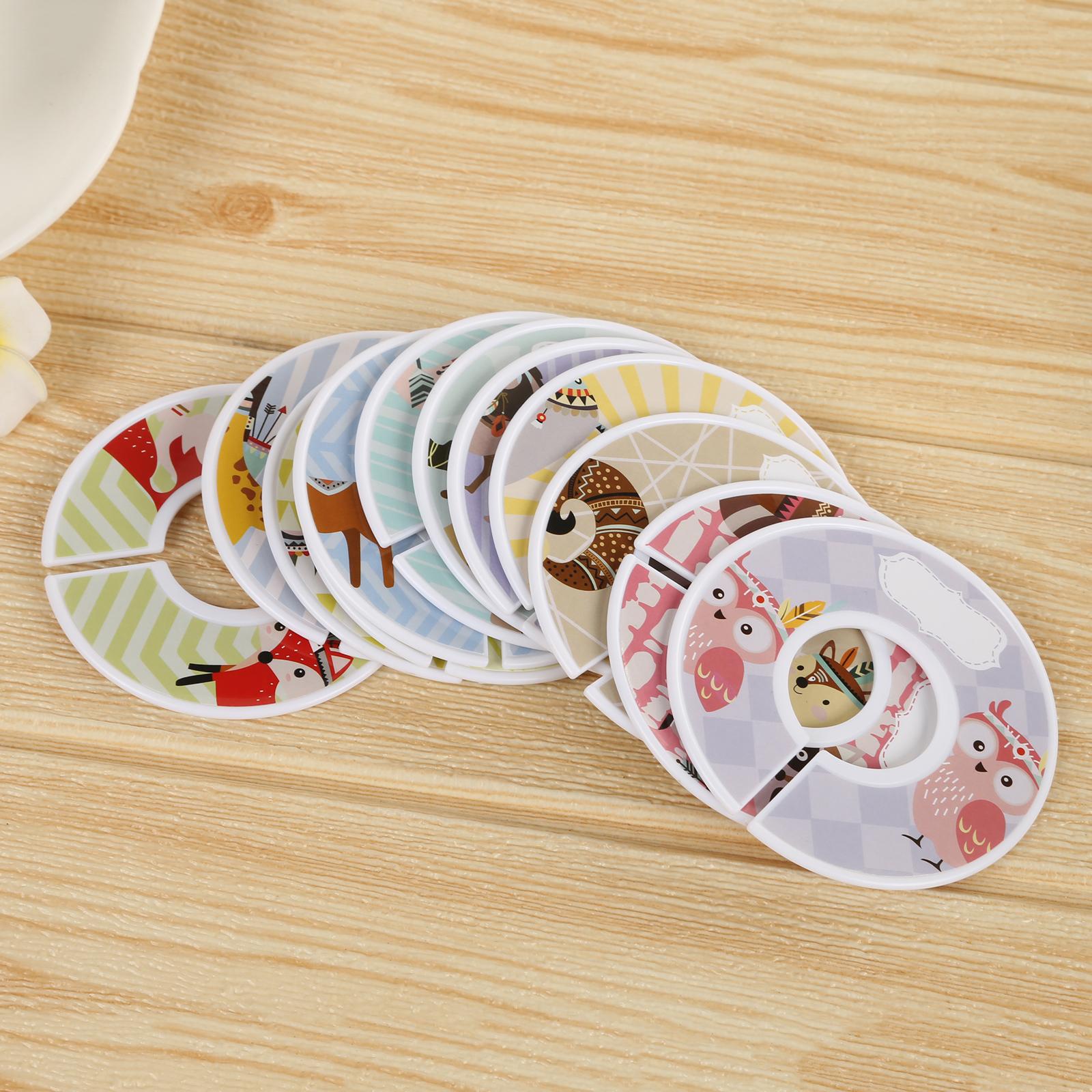 Etiquetas Divisórias Redondas  - Baby Clothing Hanger Dividers avaliação e preço