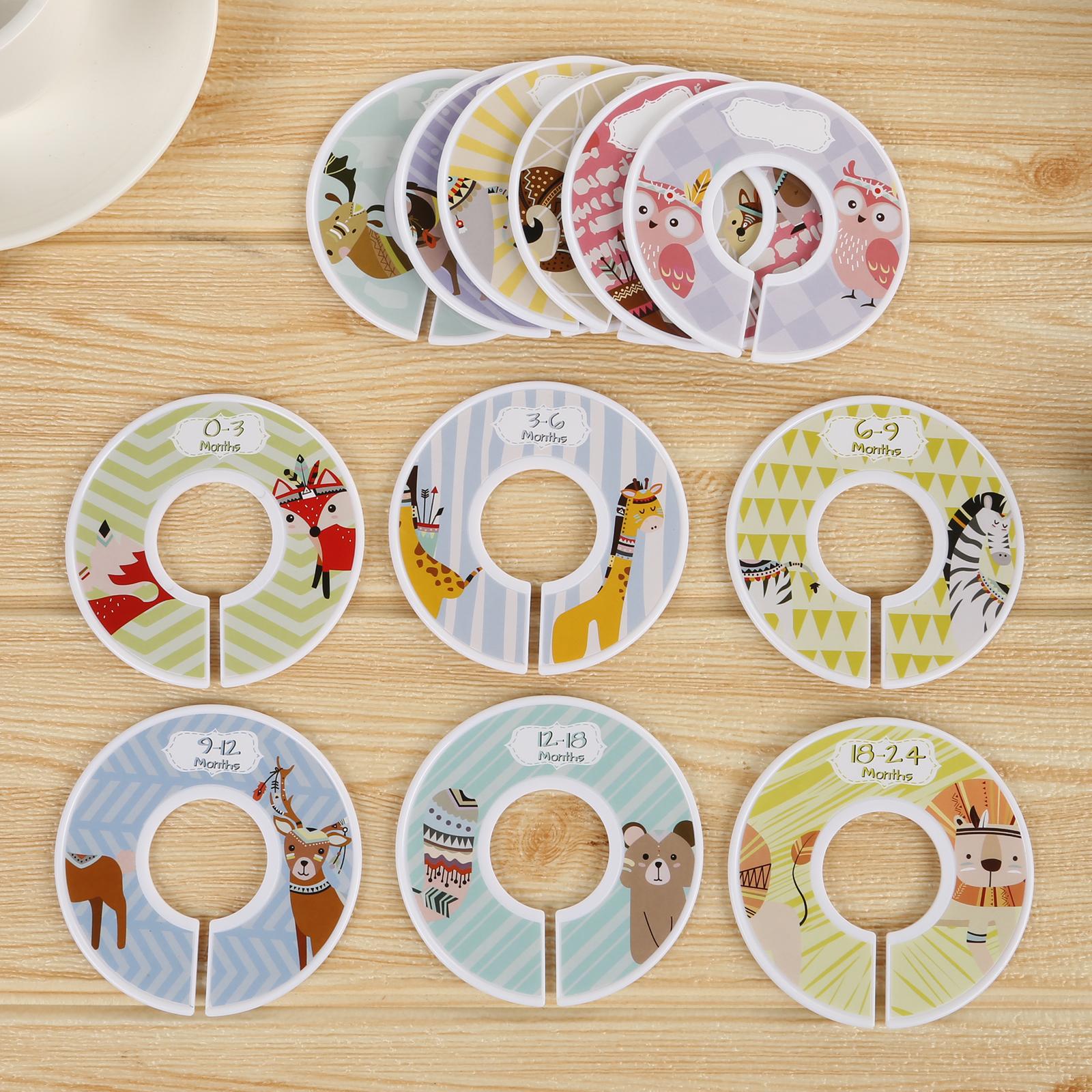 Etiquetas Divisórias Redondas  - Baby Clothing Hanger Dividers avaliação e preço