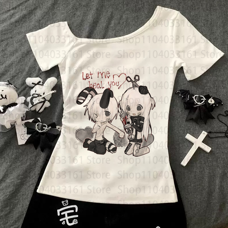 Camiseta Feminina Y2K com Esta - Baby Y2K Clothing avaliação e preço