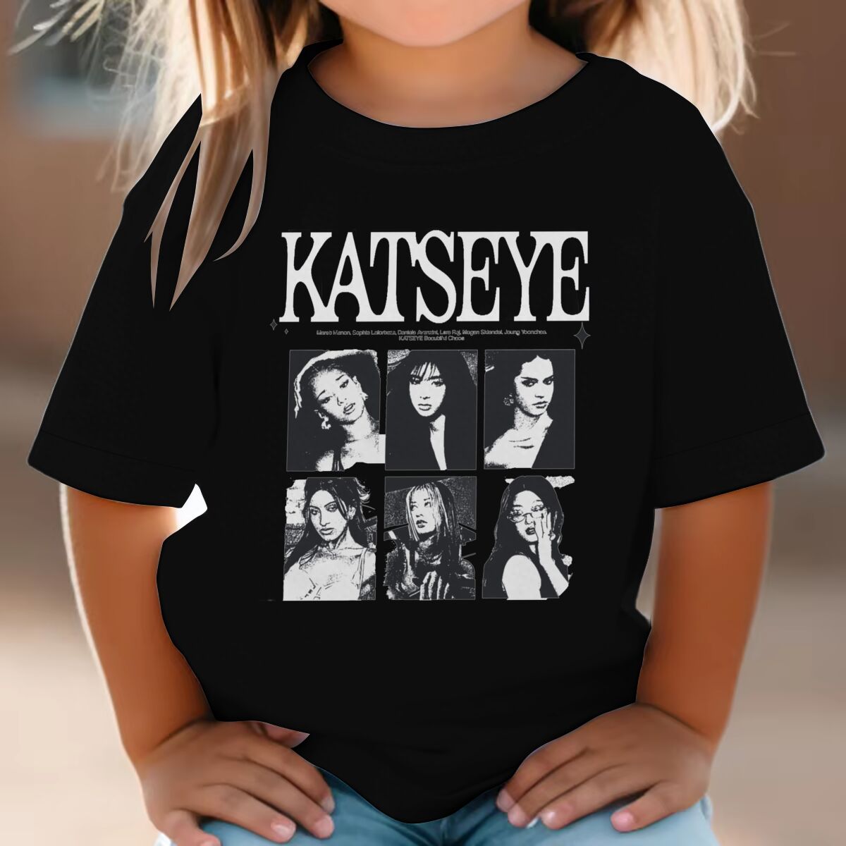 KATSEYE Tops estampados de ver - Baby Clothing Essentials avaliação e preço