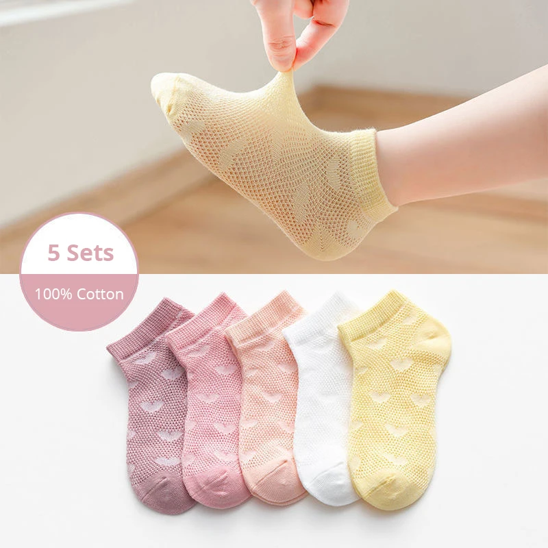 5 pares conjuntos de meias de  - Baby Clothing In Summer avaliação e preço