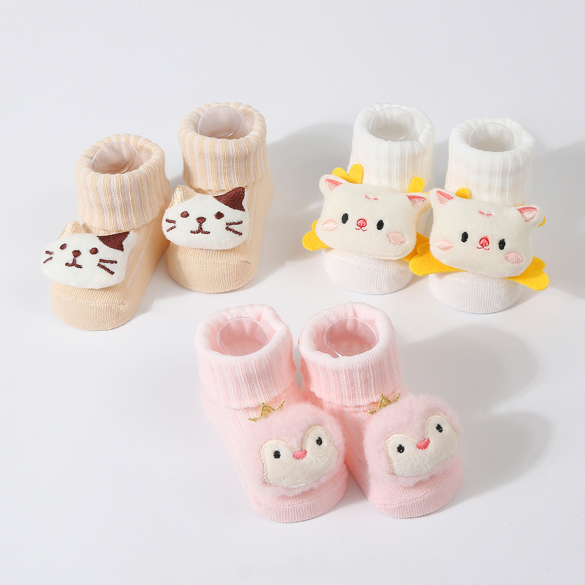 3 pares/set meias do bebê meni - Baby Clothing Essentials avaliação e preço