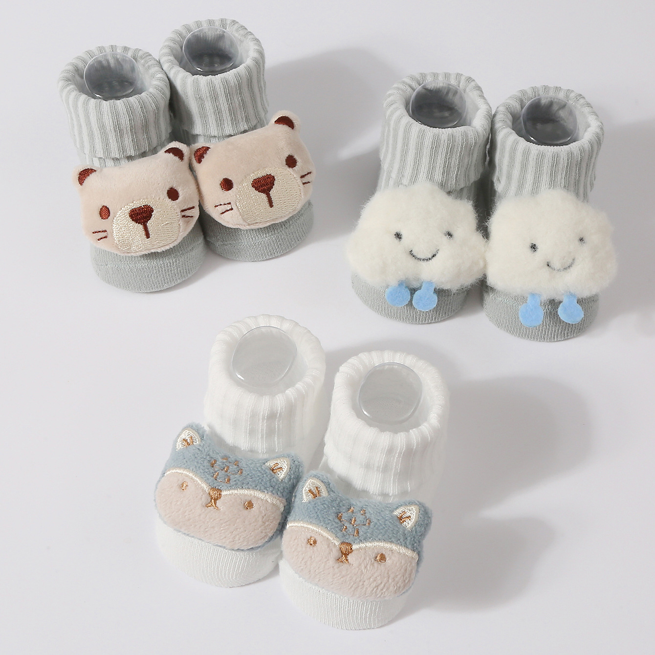 3 pares/set meias do bebê meni - Baby Clothing Essentials avaliação e preço