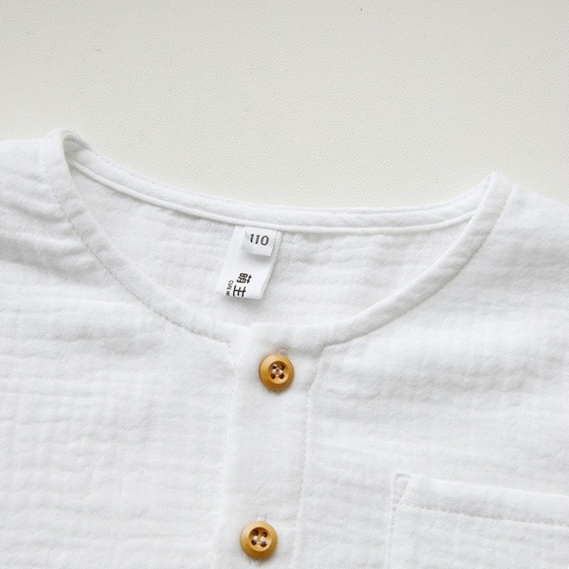 100% algodão dupla camada crep - Baby Clothing Layers avaliação e preço