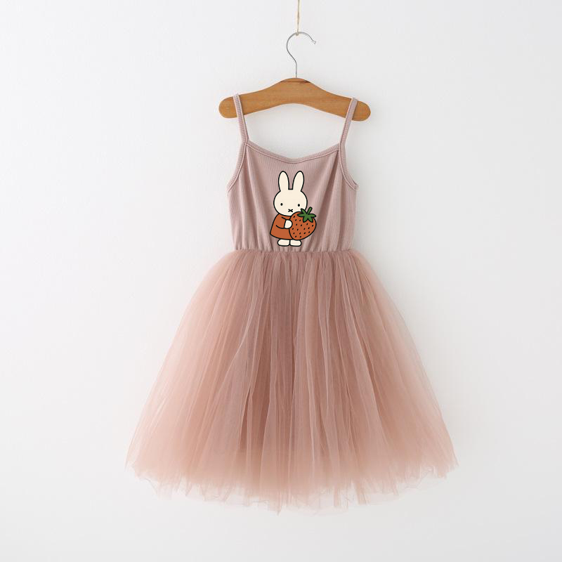 Vestido Infantil Miffy com Alç - Baby Clothing In Summer avaliação e preço
