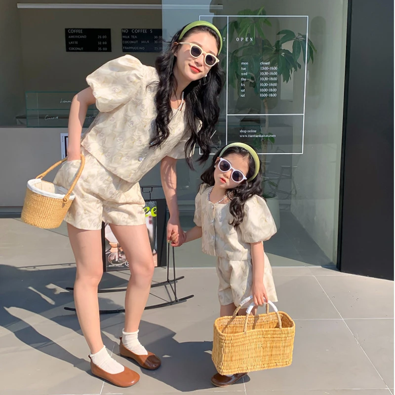 Terno de correspondência mãe e - Baby Clothing In Summer avaliação e preço