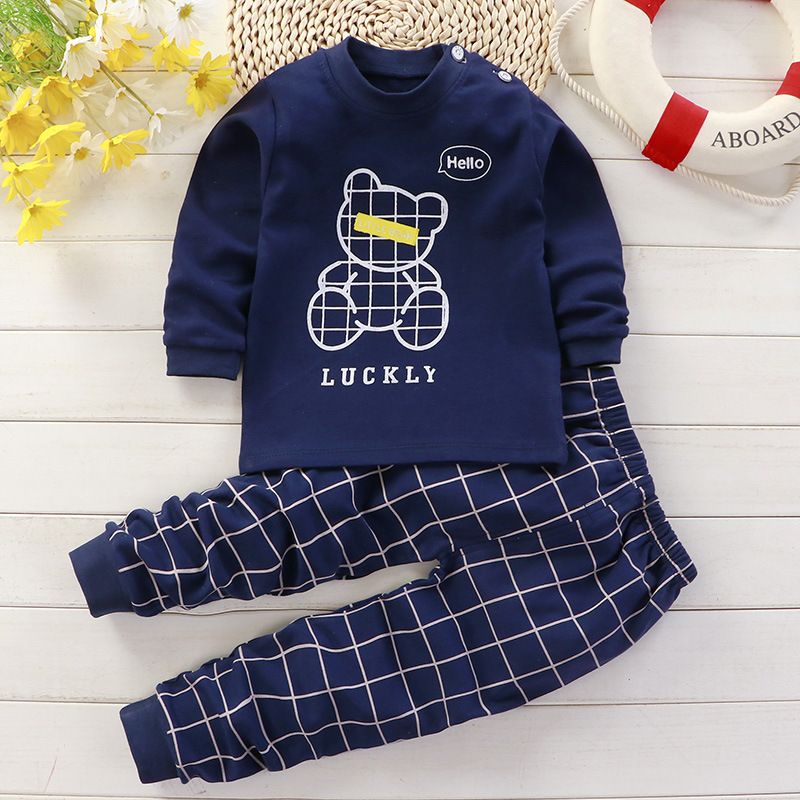Conjunto de pijama de algodão  - Baby Clothing Clearance avaliação e preço