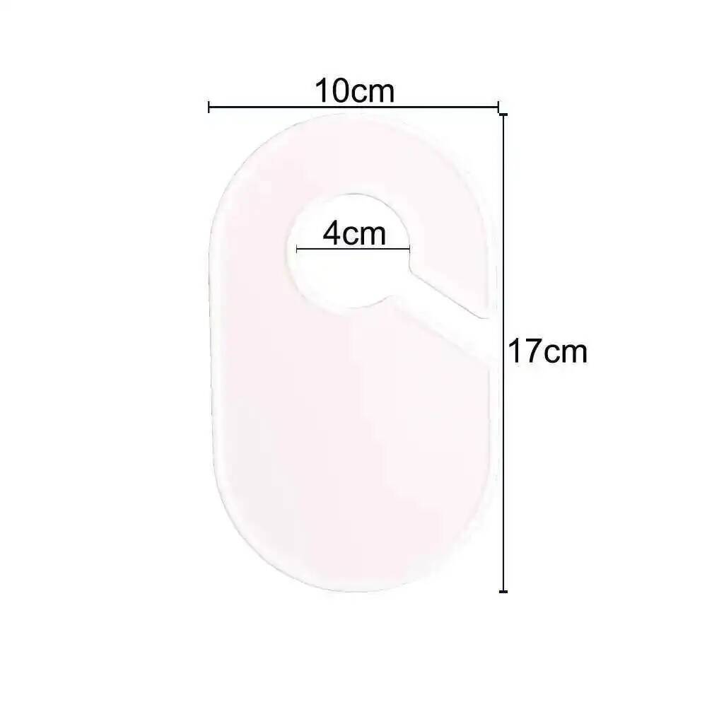 12pçs divisores de tamanho de  - Baby Clothing Hanger Dividers avaliação e preço