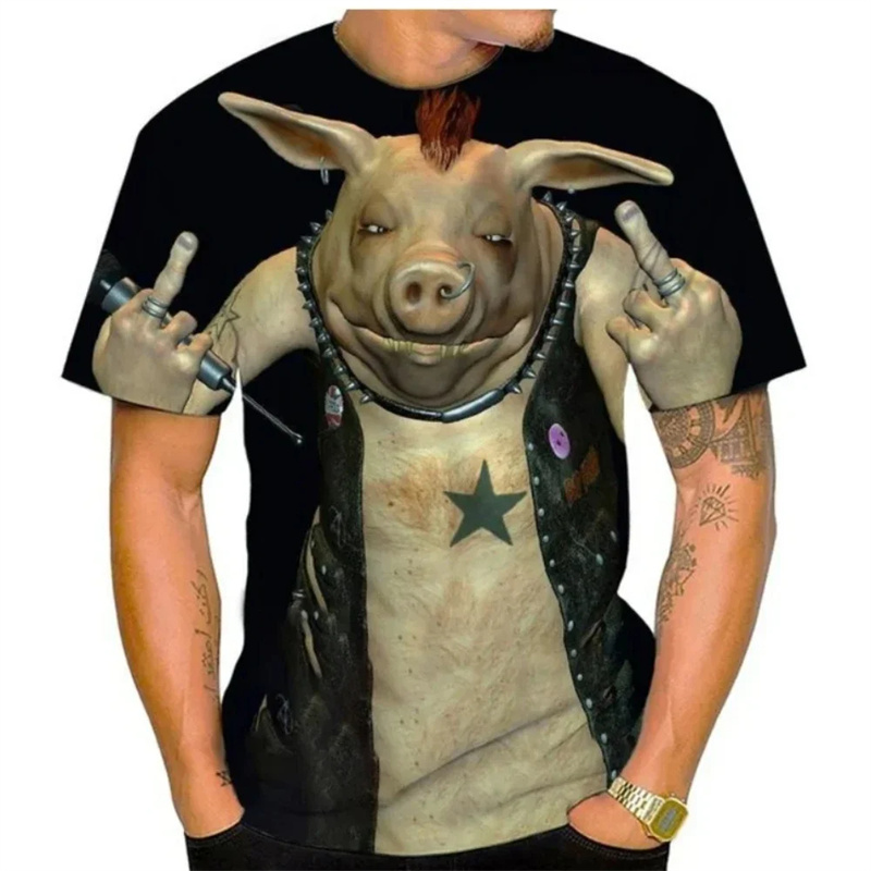 Camiseta Masculina de Verão, C - Baby Y2K Clothing avaliação e preço