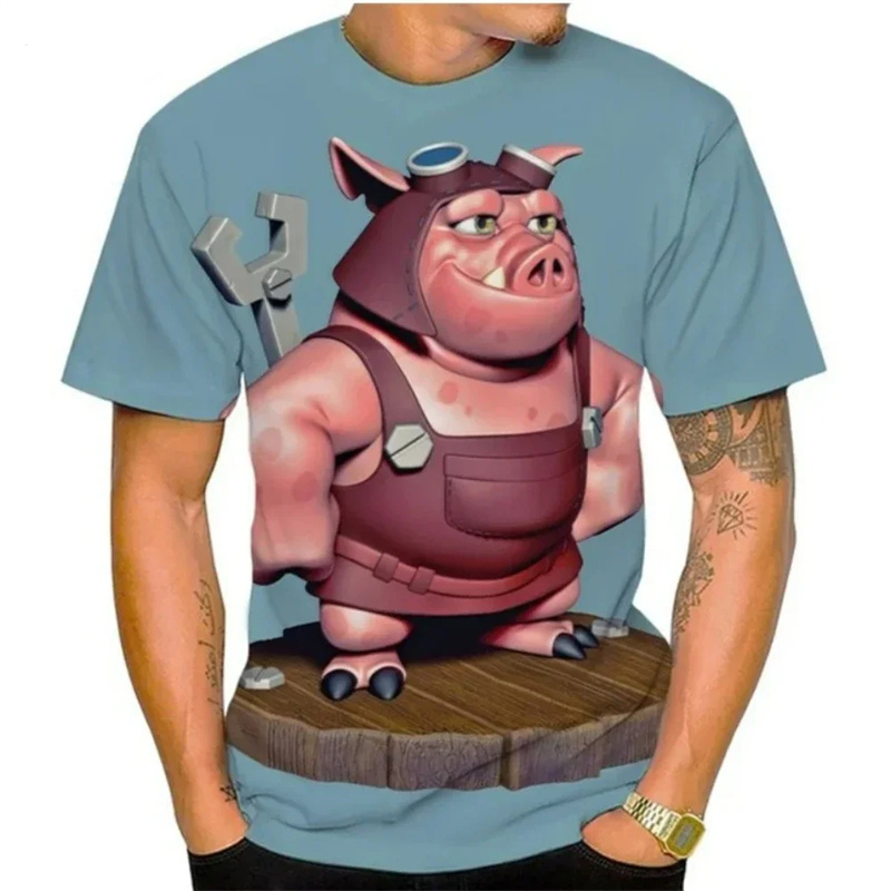 Camiseta Masculina de Verão, C - Baby Y2K Clothing avaliação e preço