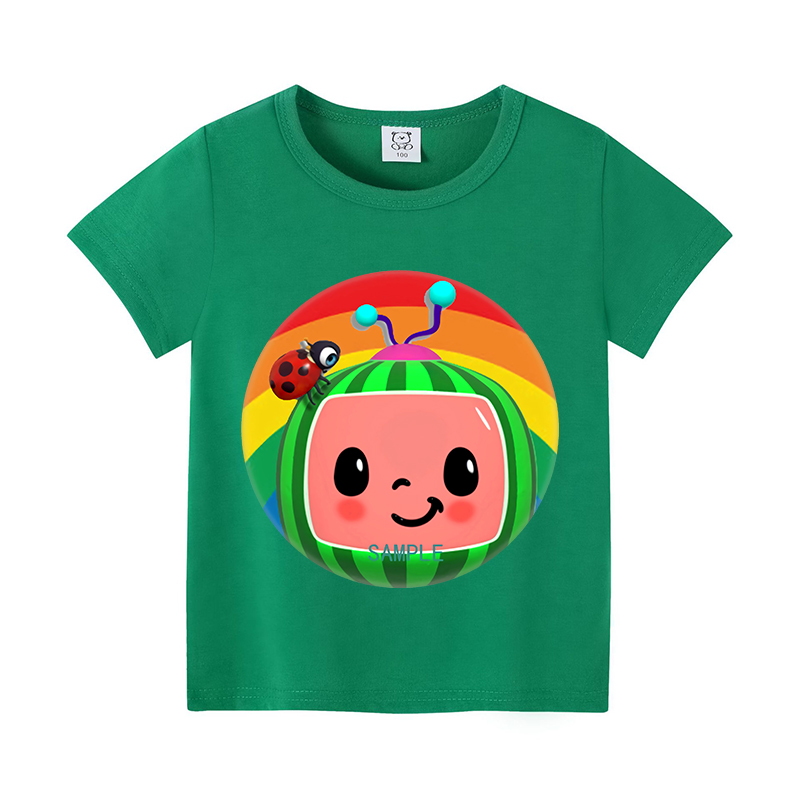 Cocomelons camisetas de bebê a - Baby Clothing In Summer avaliação e preço