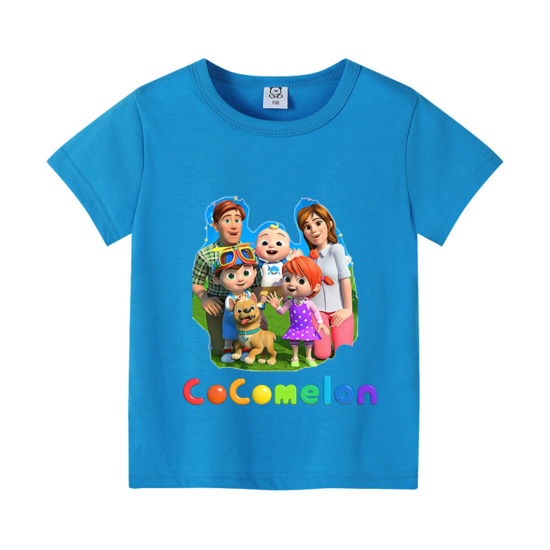 Cocomelons camisetas de bebê a - Baby Clothing In Summer avaliação e preço